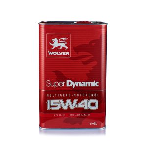 wolver engine oil super dynamic 15w 40 (4l)