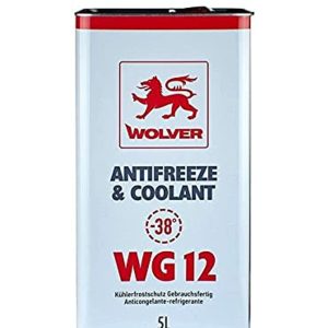 wolver anti freeze & coolant wg 12 (5l)