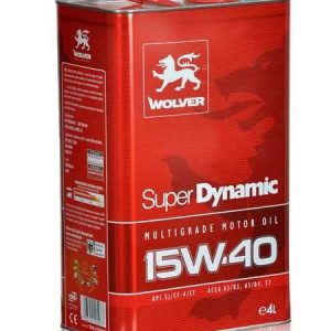 wolver engine oil super dynamic 15w 50 (4l)